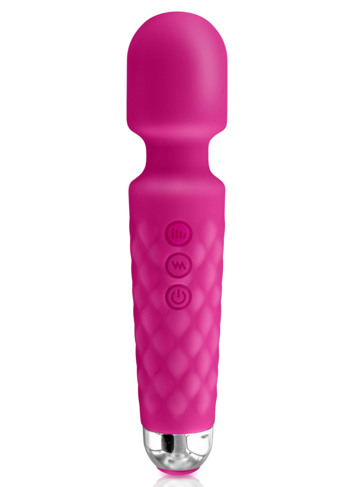 Vibromasseur wand rose 20 vitesses USB - CC5310500050